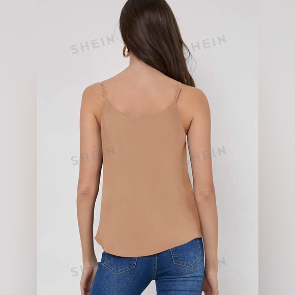 NWT - SHEIN - BIZwear Solid Cami Top Workwear - Size S - Picture 2 of 5